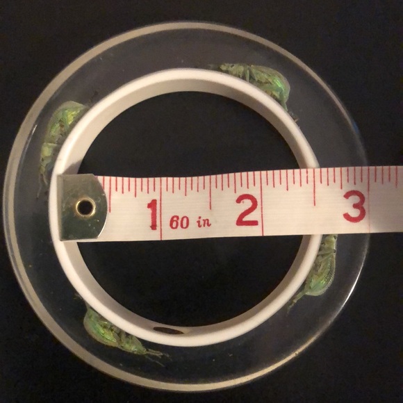 Beetle and Lucite Bracelet - Picture 4 of 5